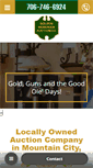 Mobile Screenshot of goldenmemoriesauctions.com